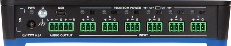 Crestron MMX-6-USB – 6-Channel USB Microphone Mixer AV Control Systems Crestron