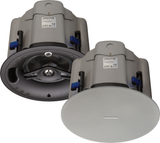 Crestron SAROS-IC6ULPT-W-T-EACH – Saros 6 in. Ultra Low Profile 2-Way In-Ceiling Speaker, White Textured (Each) Speaker Systems Crestron