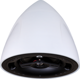 Crestron SAROS PD6T-W-T-EACH  Saros® 6.5” 2-Way Pendant Speaker, White Textured, Single