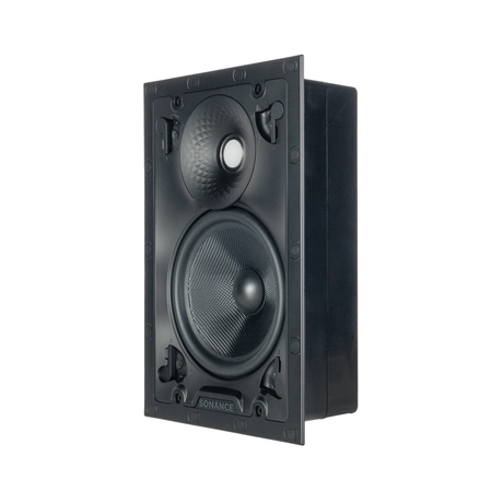 Sonance VX66 SST – Stainless Trim In-Wall Speaker In-Wall Speakers Sonance