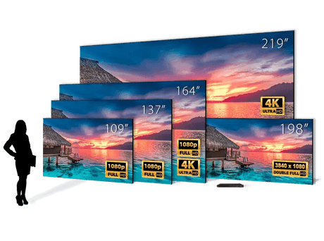 Planar HD137" DirectLight Pro Series Complete, Full HD/UHD Diagonal Video Wall, w/WallDirector VC, wall mounts, trim, cables and spares - 998-3563-00 - Creation Networks