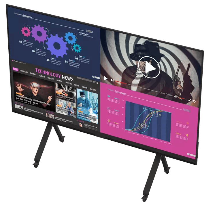 Planar UltraRes L Series URL136-T All-in-One LED Display - 998-3398-00 - Creation Networks