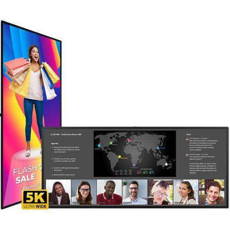 Planar UltraRes W Series URW105 105" 5K 21:9 Ultra-Wide Commercial Monitor - 998-3424-00 - Creation Networks