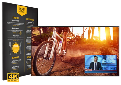 Planar URP49 UltraRes P Series 49in diagonal, UHD, E-LED backlight, 500 nit brightness - 998-2887-00