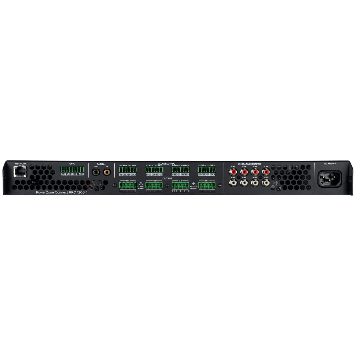 Sonance PowerZone Connect PRO 1200.4 – 4-Channel Zone Amp Amplifiers Sonance