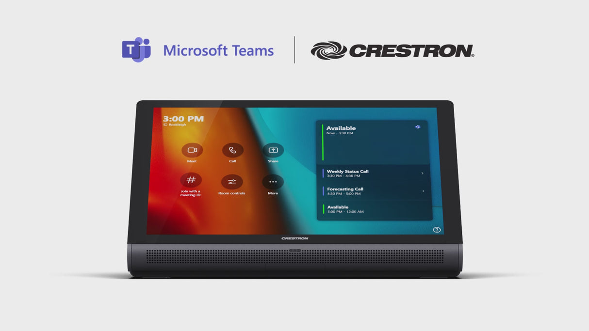 Crestron IV-CAM-I20-GV-B Crestron 1 Beyond i20 Intelligent PTZ Camera, 20x Optical Zoom, Moon Gray, Government Version Video Conferencing Crestron