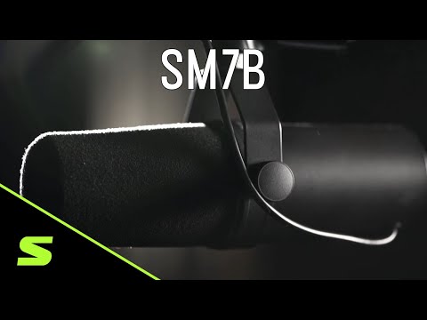Shure SM7B Vocal Microphone Microphones Shure