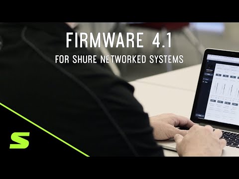 Shure ANI4IN-XLR Audio Network Interface (XLR Connectors) Microphones Shure