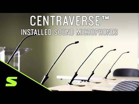Shure CVO-W/C Centraverse Overhead Cardioid Condenser Microphone (White) Microphones Shure