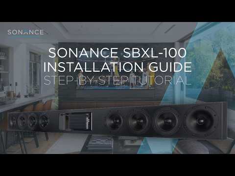 Sonance SBXL-100 – Premium XL Soundbar Soundbars Sonance