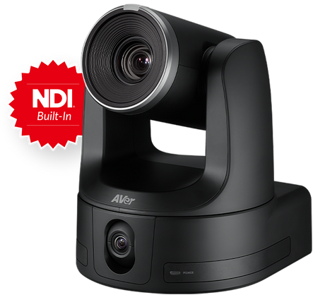 AVer TR535N – NDI Dual Lens Auto Tracking Camera PTZ Camera AVer