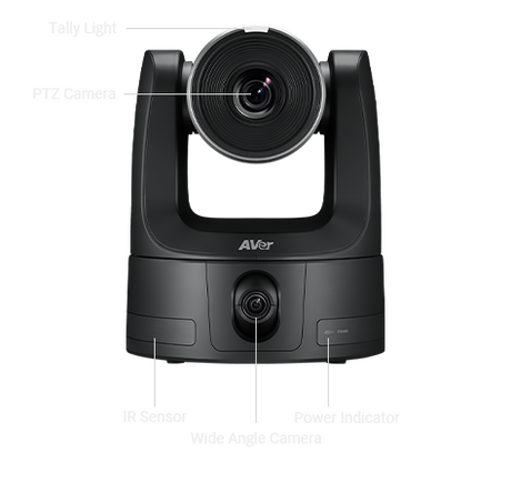 AVer TR535N – NDI Dual Lens Auto Tracking Camera PTZ Camera AVer