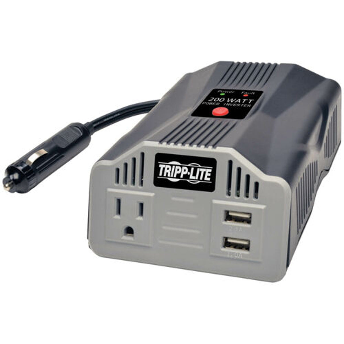 Eaton PV200USB – 200W Ultra-Compact Car Inverter with 2 USB Inverters & Power Converters Eaton