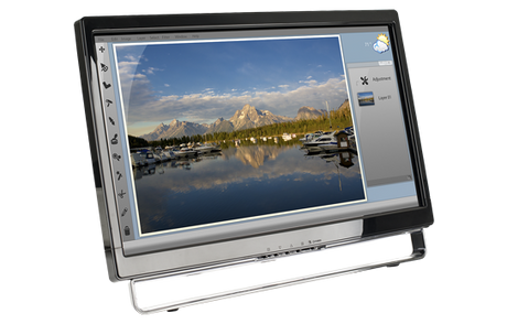 Planar 22in Optical Dual-Touch FHD LCD Monitor Displays Planar