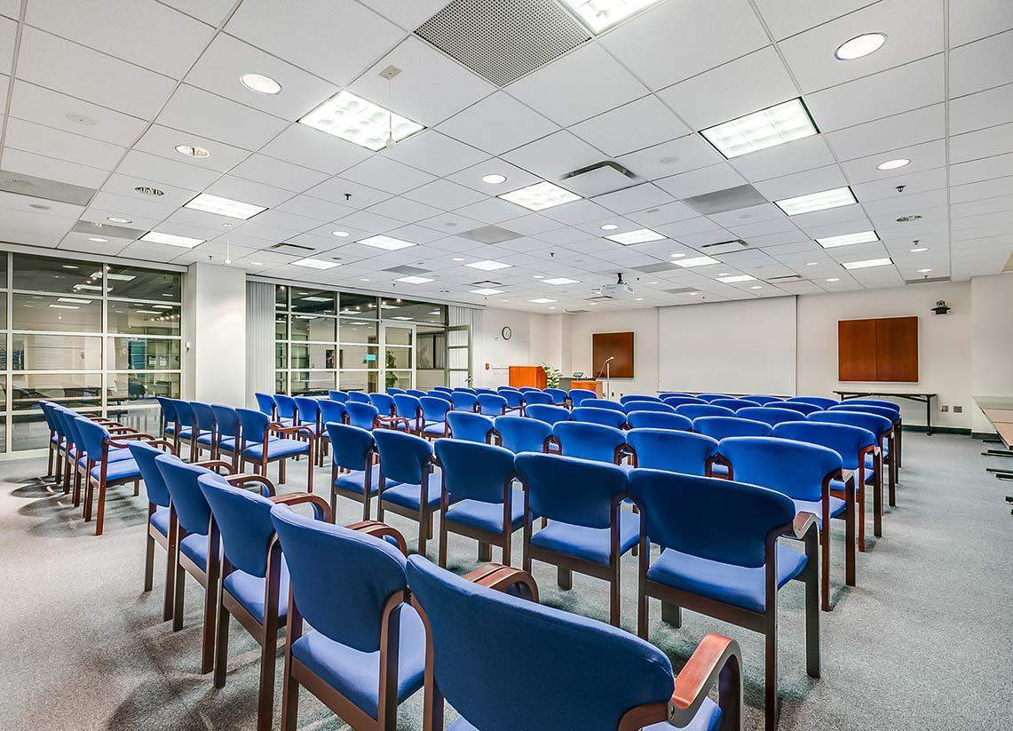 Q-SYS Shure Multipurpose Room with Automated Camera Switching - Creation Networks