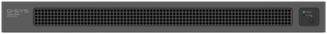 QSC QIO-24f Eight (8) mic/line level inputs, eight (8) software-definable Flex channels and eight (8) line level outputs Room Control QSC