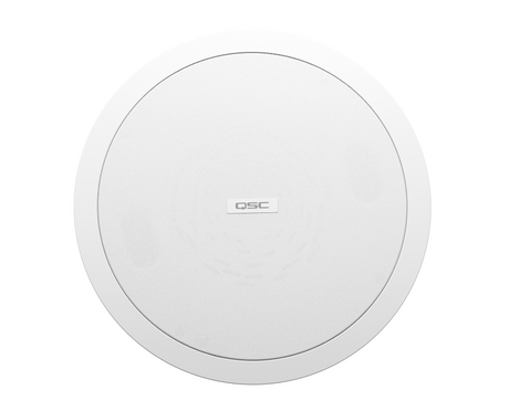 QSC AD-C6T-HP – AcousticDesign 6.5-Inch High-Power Blind-Mount Ceiling Speaker with 70/100V Transformer (Pair) Ceiling Loudspeakers QSC