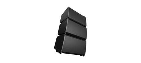 QSC PL-LA12 – 12-in 2-Way Passive/Bi-Amp Installation Line Array, Black Line Array Speakers QSC