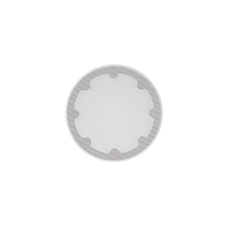 Sonance XPC – 4-Inch Round Micro Trim Grille, White Speaker Accessories Sonance