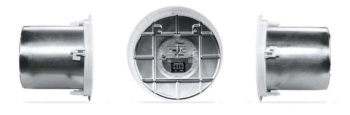 QSC Acoustic Coverage Series 8" 2-Way 80W Ceiling Loudspeaker (Pair, White) - AC-C8T - Creation Networks