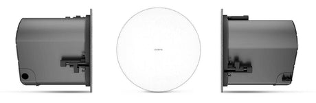 QSC AD-C6T-ZB-WH 6.5-inch, 2-way, zero bezel loudspeakers (White, Pair) - Creation Networks