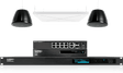 QSC Medium meeting room audio: pendant speakers with Sennheiser TeamConnect Ceiling 2 - Creation Networks