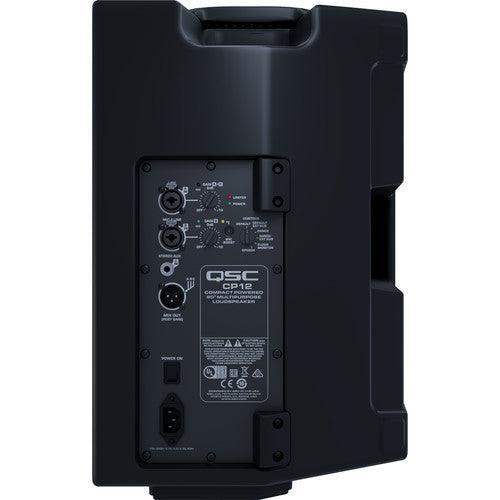 QSC Two-Way 12" 1000W Compact Powered Loudspeaker with DSP - CP12 - Creation Networks