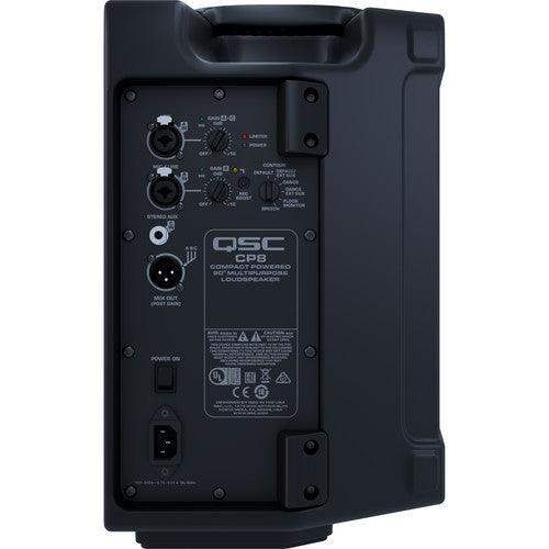 QSC Two-Way 8" 1000W Compact Powered Loudspeaker with DSP - CP8 - Creation Networks