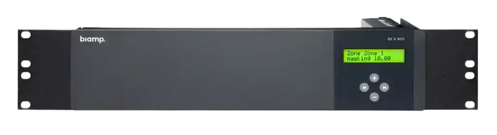 Cambridge Sound Qt X 805D 8-zone sound masking control module - 911.0220.900 Sound Masking Cambridge Sound