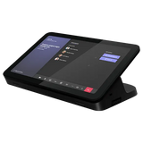Lenovo ThinkSmart IP Controller touch panel angled front view