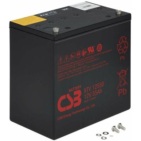 Eaton RBC12V55ET – External 12V 55AH Battery Module UPS Replacement Batteries & Battery Modules Eaton