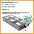 Eaton RBC72S – 72V Replacement Battery Cartridge for SmartOnline UPS UPS Replacement Batteries & Battery Modules Eaton