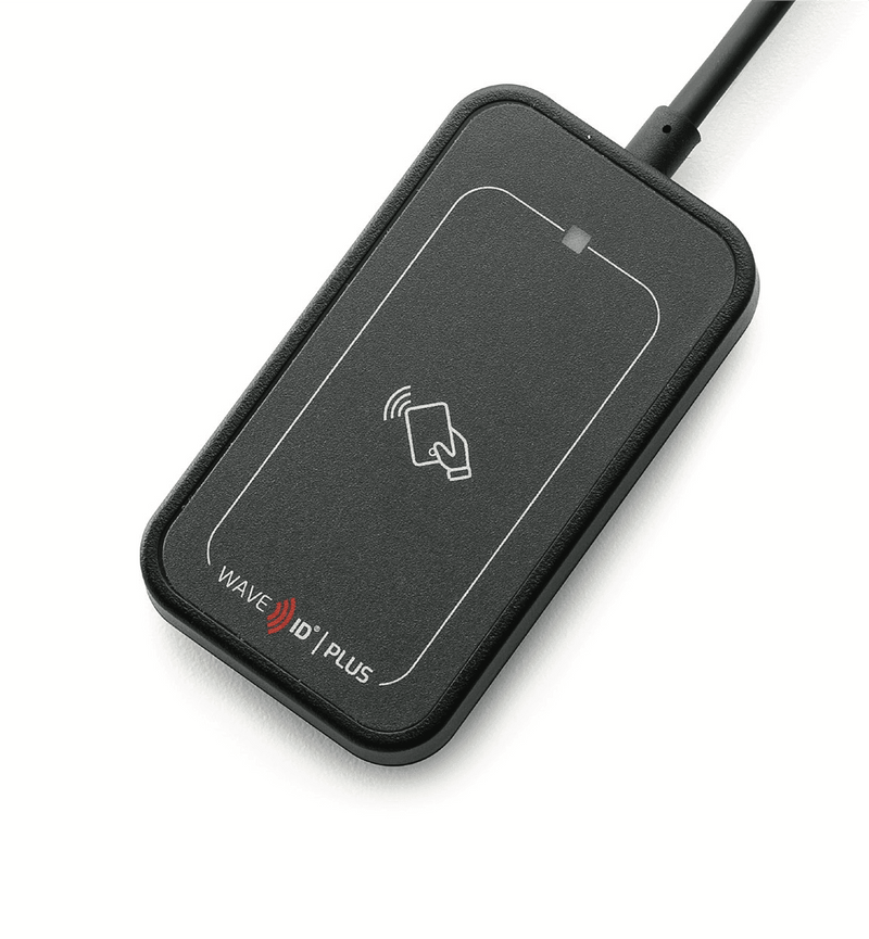 RF IDeas  WAVE ID Plus Mini Keystroke V3 Black USB Reader-  RDR-80531BKU