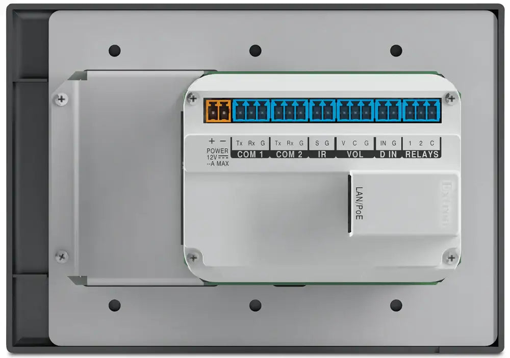 Extron MLC Plus 200 White and Black Faceplates, 3-Gang