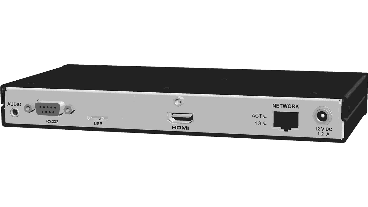 RGB Spectrum D2004 Zio 4K HD Video over IP Decoder, H.264/H.265 Compression, PoE - Creation Networks