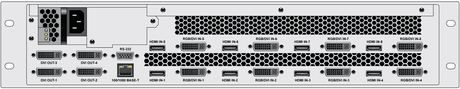 RGB Spectrum MW 2900 MediaWall 24x4 HDMI Display Processor - HDCP - Creation Networks