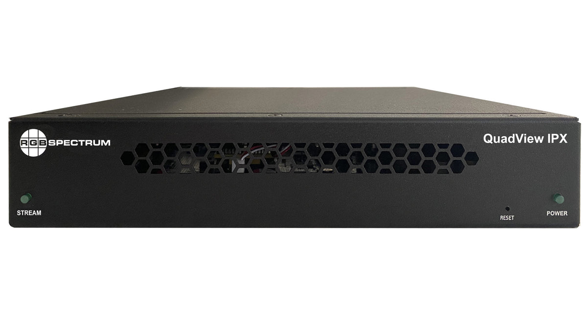 RGB Spectrum QV IPX – HDMI and IP 4K Multiviewer Multiviewers RGB Spectrum