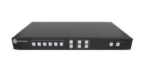 RGB Spectrum QuadView UHDX 4K 60 Multiview with Multi-Image Processor - 6x1 Switching - Creation Networks