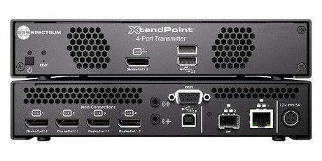 RGB Spectrum XP 104 TX XtendPoint 4 Port KVM Transmitter - DisplayPort, USB, Audio, RS-232 - Creation Networks