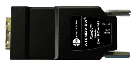RGB Spectrum XV DVI RX XtendView FiberDVI Receiver HDCP Cable Extender - 1300' - Creation Networks