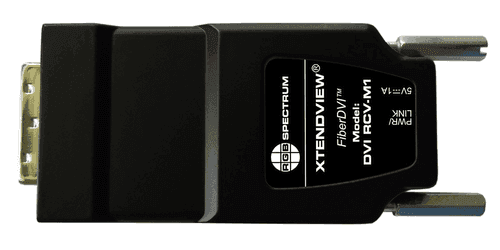 RGB Spectrum XV DVI RX XtendView FiberDVI Receiver HDCP Cable Extender - 1300' - Creation Networks
