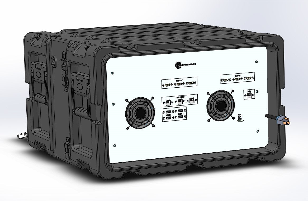 RGB Spectrum ZIO TCC-1002 – Standard Wireless Transportable Command Center Mobile Command Systems RGB Spectrum
