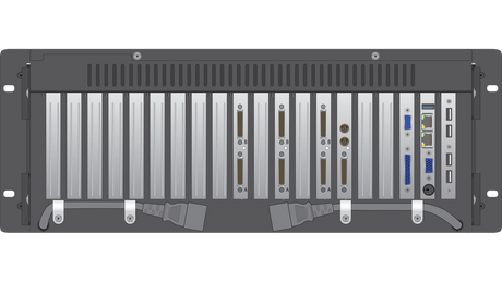 RGB Spectrum Zio W4040-A – 4RU Wall Processor Chassis, Redundant Power Video Wall Processors RGB Spectrum