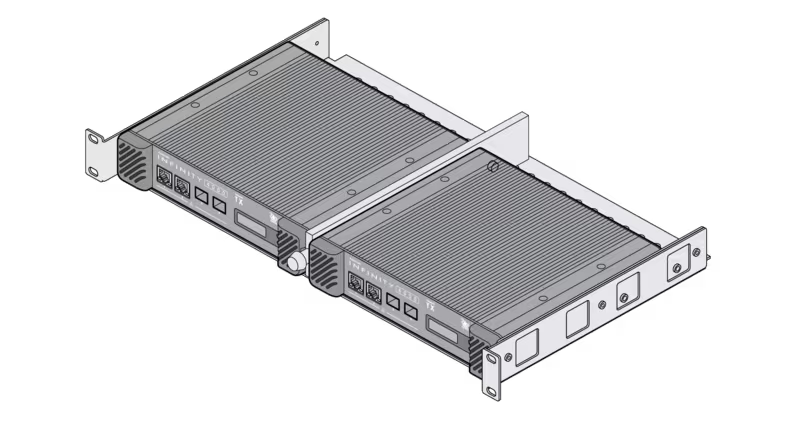 ADDER® Rackmount Kit RMK12-SH 19 inch 1U rackmount kit ADDERLink® INFINITY 4000/3000