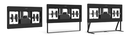 Cisco Room Kit EQX CS-KIT-EQX-FSK-C – Floor Stand, Carbon Black Mounts, Stands & Brackets Cisco