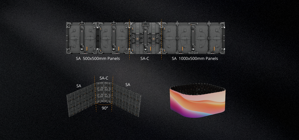 Absen SA-C – Flexible Rental LED Panel Rental LED Panel Absen