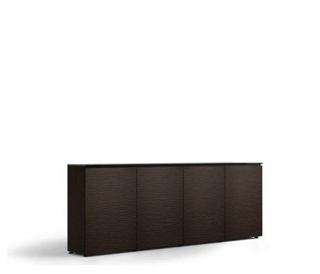 Salamander 4 Bay Low Profile Cabinet w/Vertical Rack Mount (17 Color Options) - Creation Networks