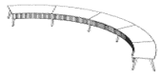 Salamander Arc Table, 10 Person - Creation Networks