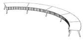 Salamander Arc Table, 10 Person - Creation Networks