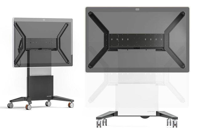 Salamander Cisco® Webex Board 85″ Electric Lift Mobile Display Stand, White - Creation Networks